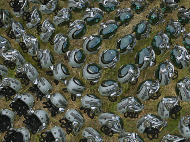pbr instanced