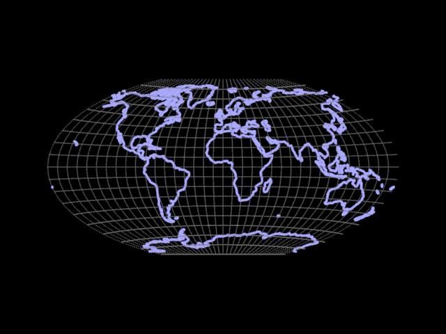 world map projection