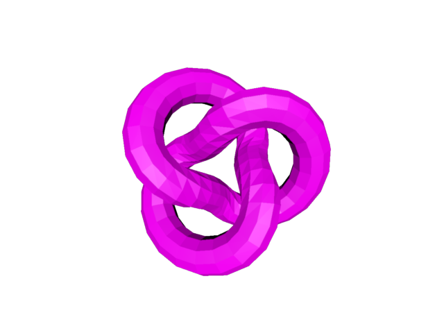 flat shaded torus