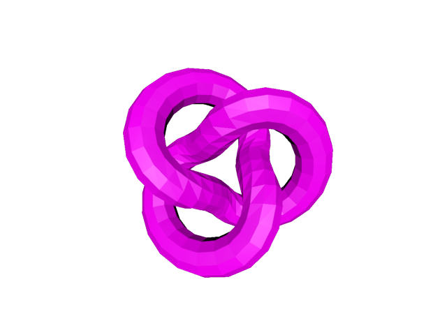 flat shaded torus