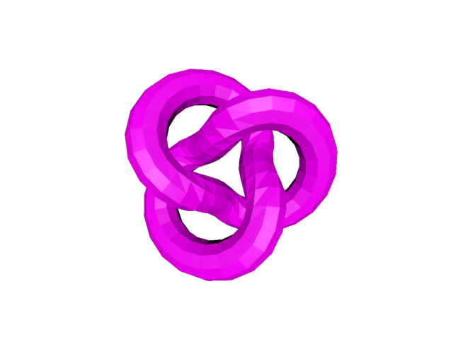 flat shaded torus