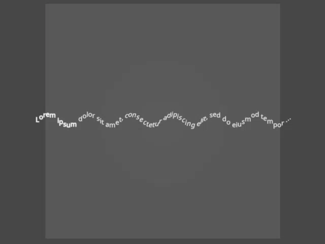 text snake